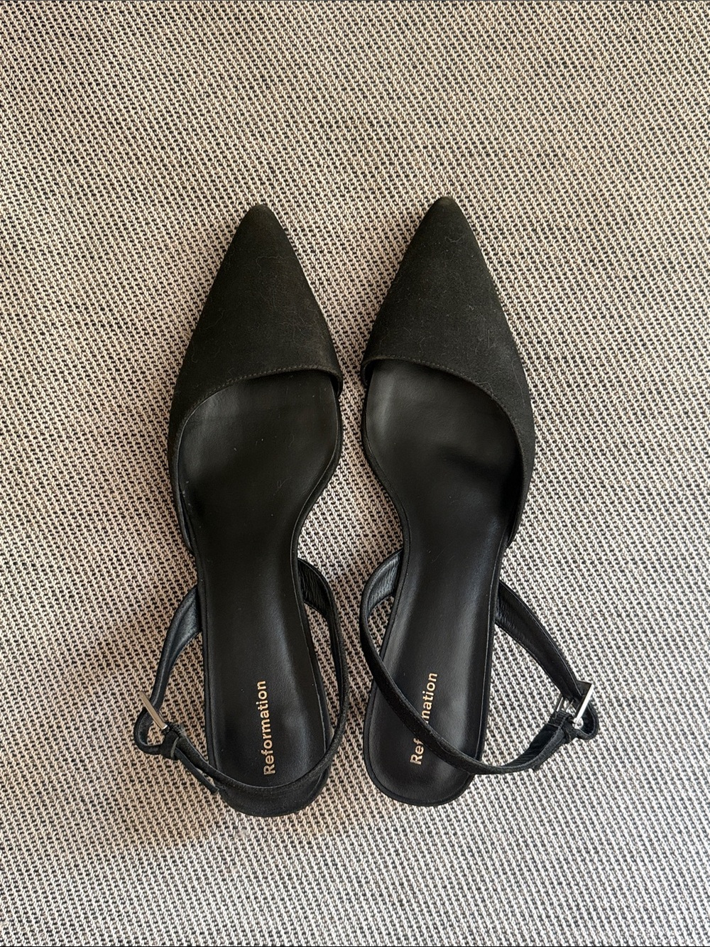 Reformation Kitten Heels